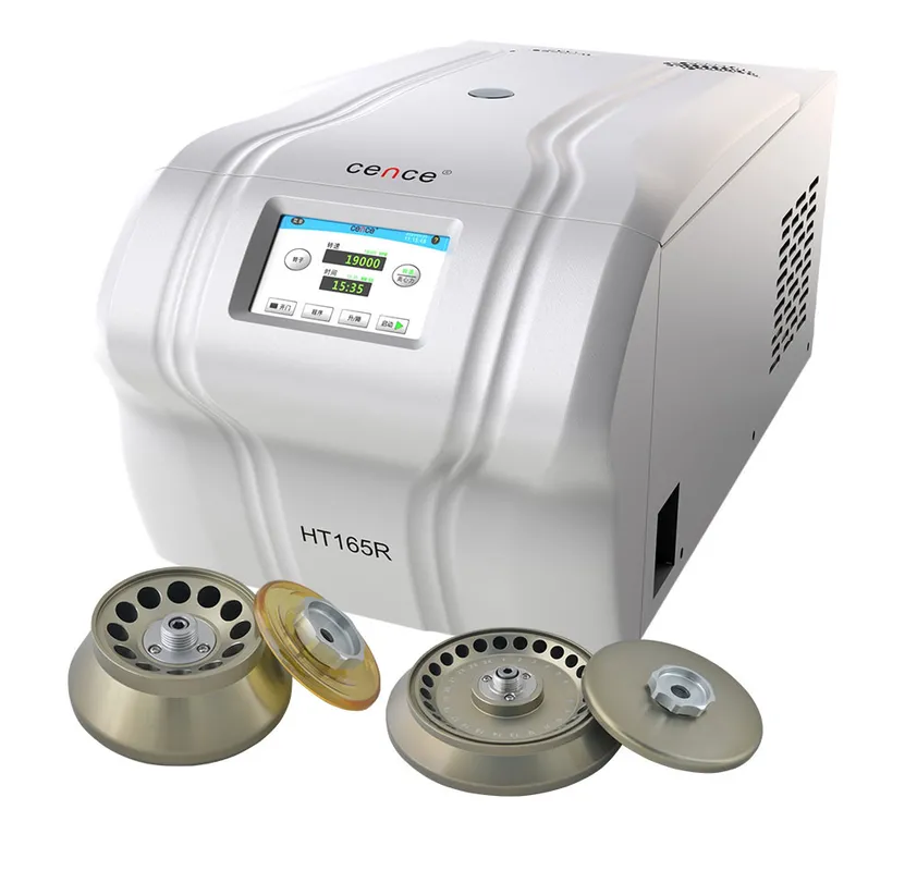 8 Rotors Small Refrigerated Centrifuge HT165R Low Noise Benchtop 16500r/min
