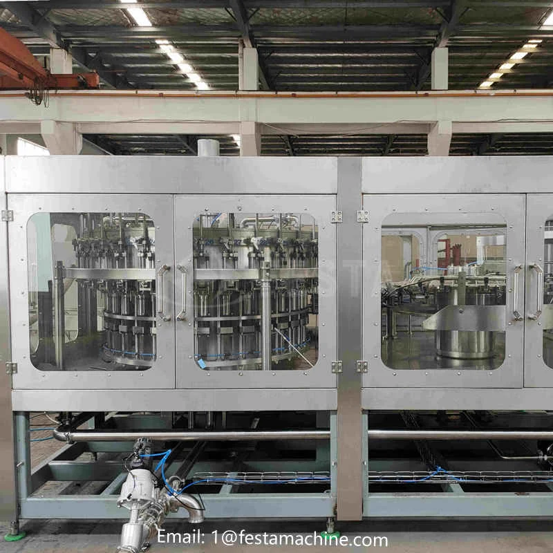 Carbonated Soft Drink Filling Machine Manufacutrer CSD Filler