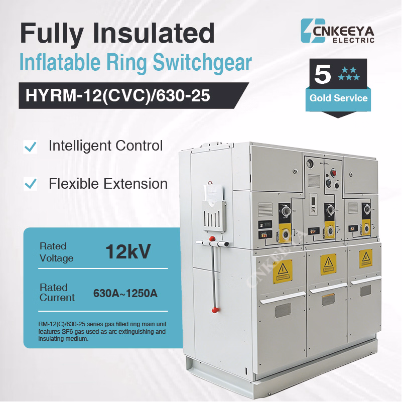 Cnkeeya 12kv Fully Insulated Inflatable Ring Main Unit
