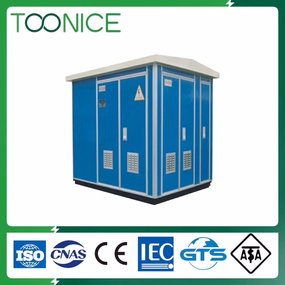 Toonice Outdoor High Voltage and Low Voltage Power Distribution Cabinet Prefabricated Transformer Substation