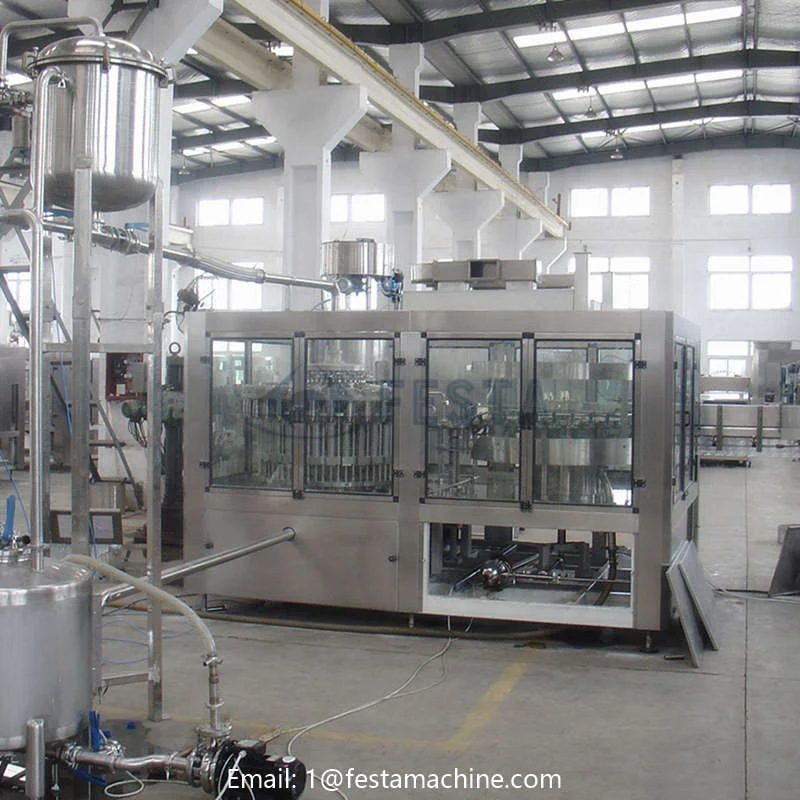Juice bottling machine Beverage hot filling machine supplier Hot filler