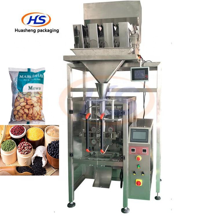 Multifunctional 4 head Automatic Weighing Particle Filling and Packaging Machine Bean Grain Packaging Machine | China Packing Machines