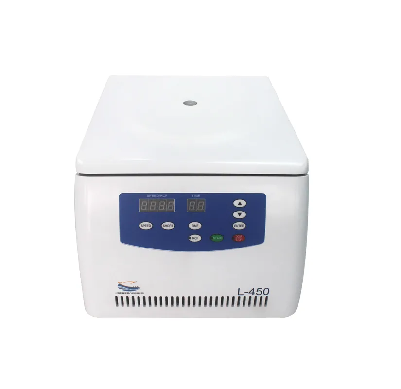 Swing-out rotor 16 tubes of 15ml laboratory centrifuge with LED Display Speed RCF Suitable for Hospitals and Research Units