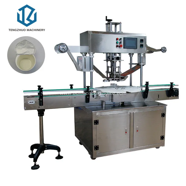 Induction Sealer Aluminum Foil Sealing Machine Sealing Machine For Yogurt Plastic Cup Capsule Coffee