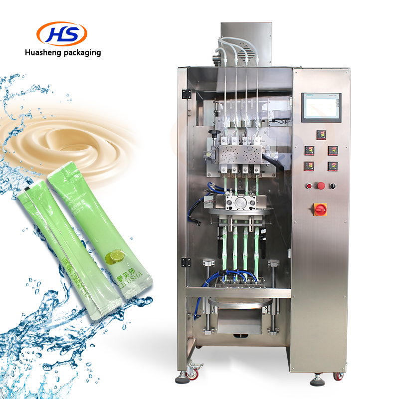 4 Lanes Stick Bag Packing Machine Juice Sachet Packing Machine | China Packing Machines