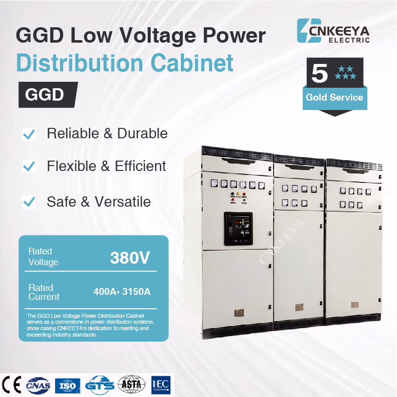 Durable Ggd Low Voltage Power Distribution Switchgear
