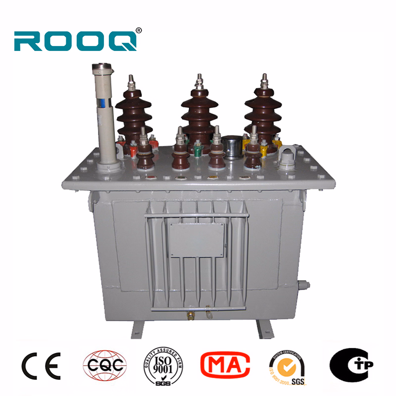 Low-Loss Three-Phase Oil-Impregnated Amorphous Alloy Voltage Distribution Power Transformer