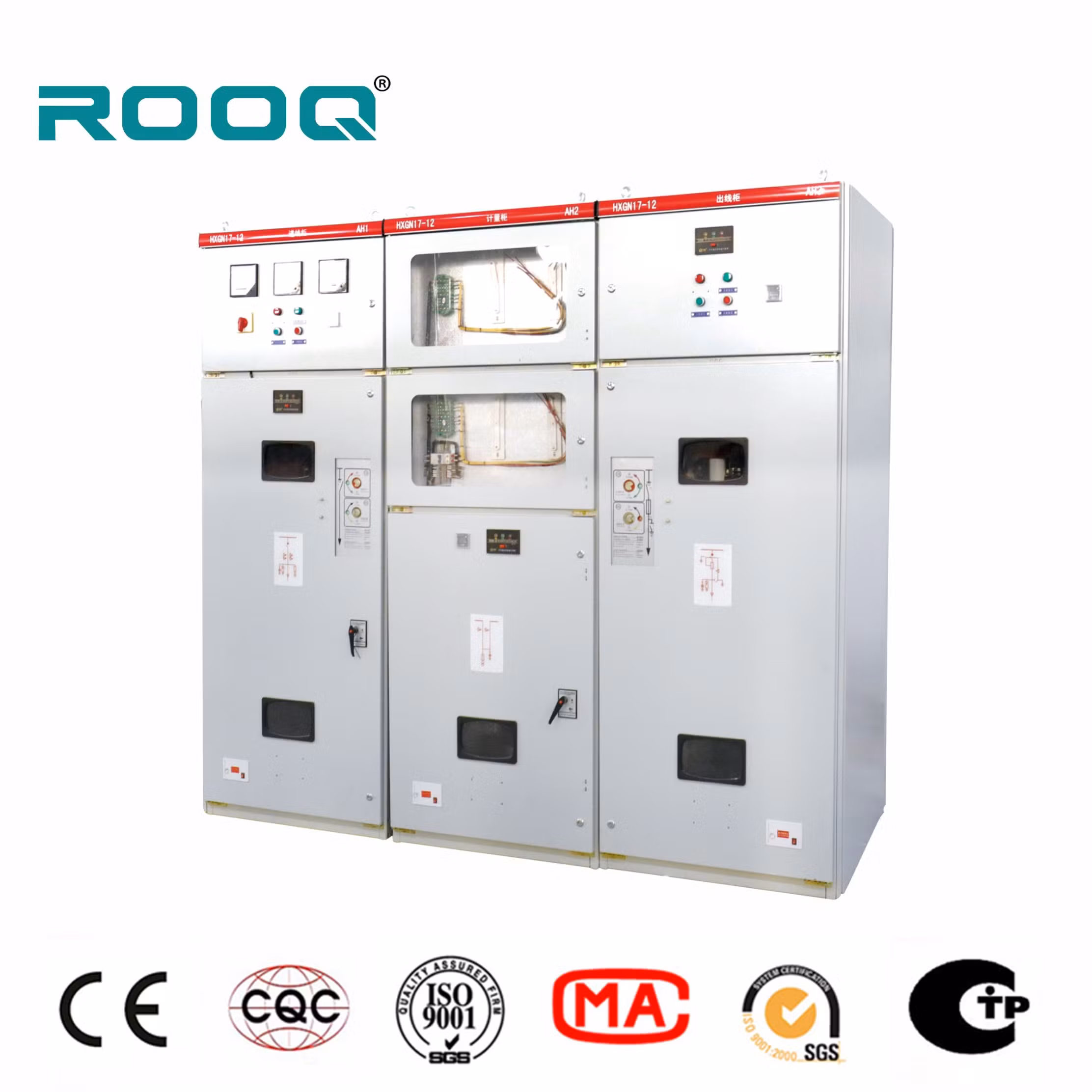 Indoor High Voltage Air Insulated Metal Clad Mv Electrical Switchgear