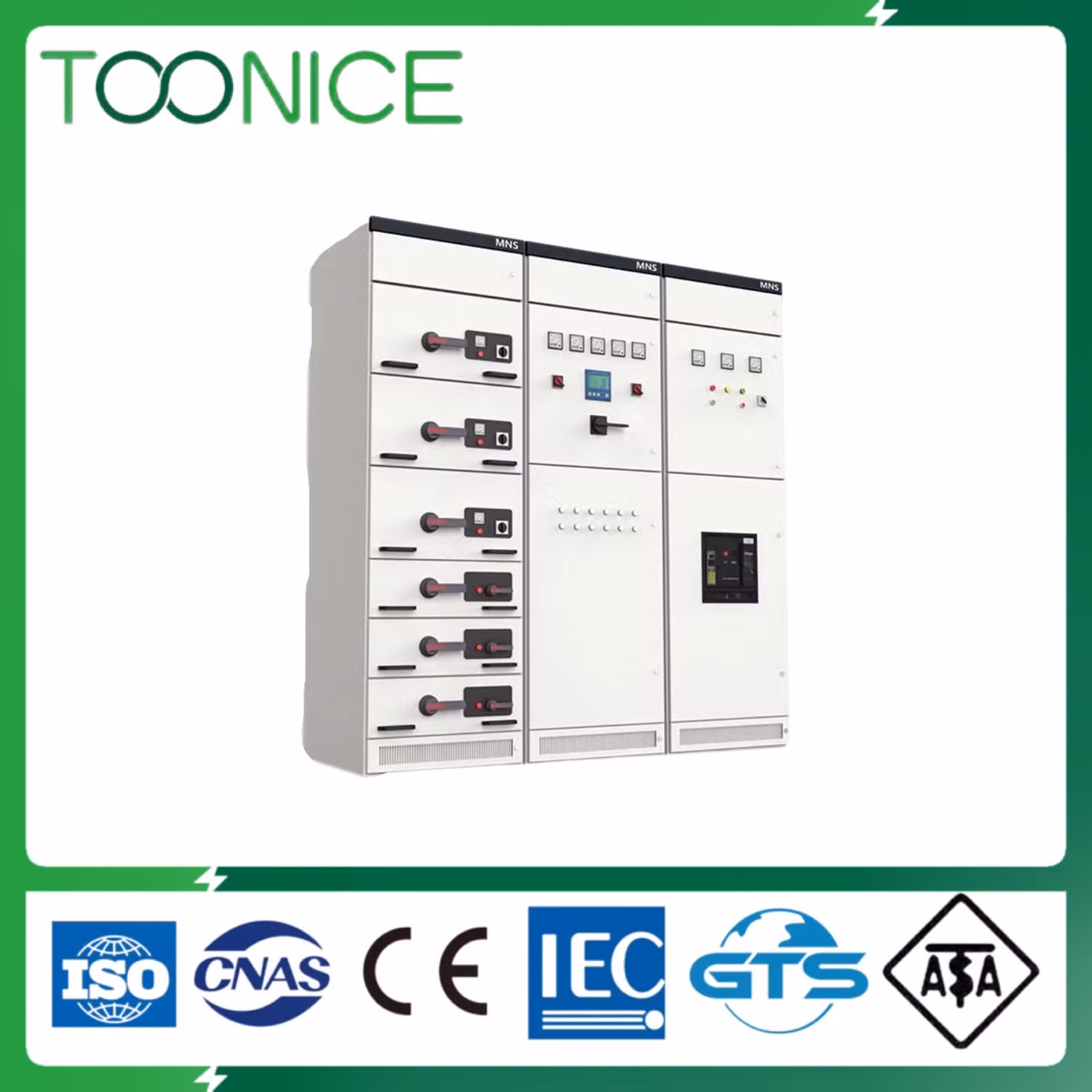 Toonice Electrical Equipment Distributors General Electric Panel Mns Gck Gcs Ggd Low Voltage Switchgear for Lighting Power Distribution