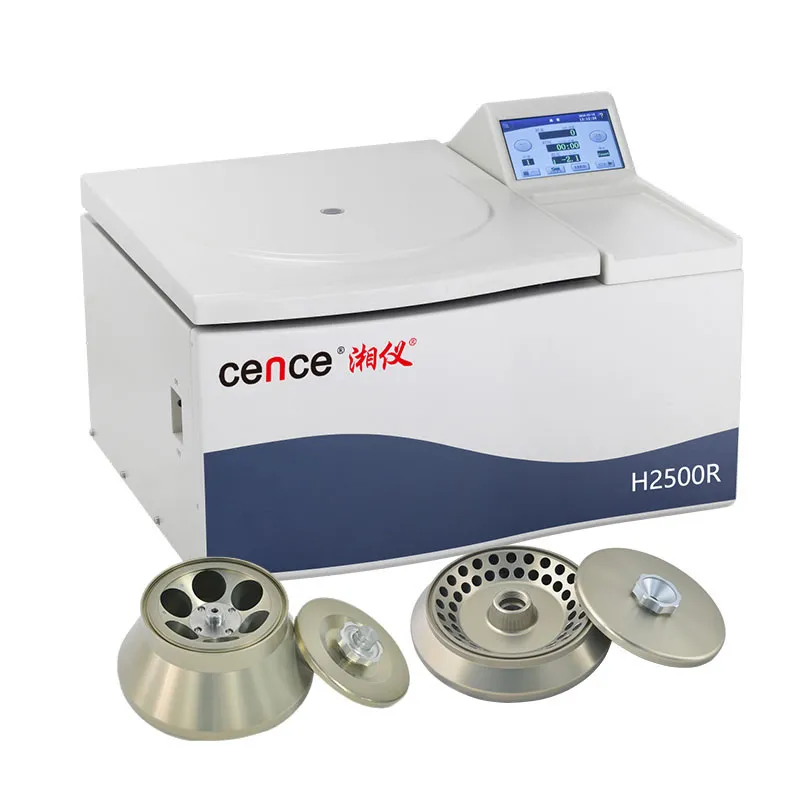 Cence Refrigerated Centrifuge Machine Classic H2500R Max Capacity 6x100ml Angle Rotor