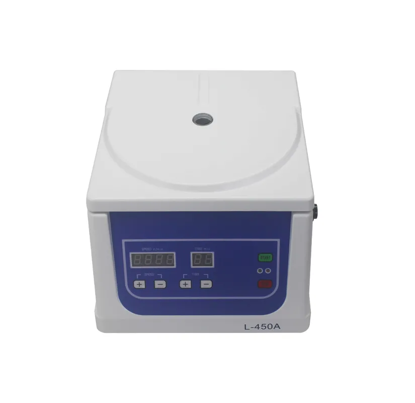 Centrifuges with maximum speed of 4000 RPM and angle rotor capacity suitable for blood separation and PRP extraction processes