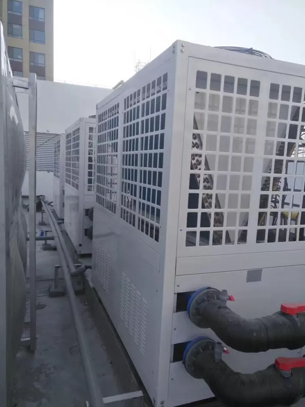 Commercial Hot Water Heat Pump Heater To 85C With Crank Heating Automatic