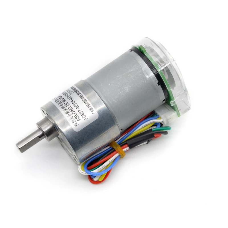 High Torque 24V 59RPM JGB37-3530A High Torque Low Speed DC Gear Electric Motor 37mm