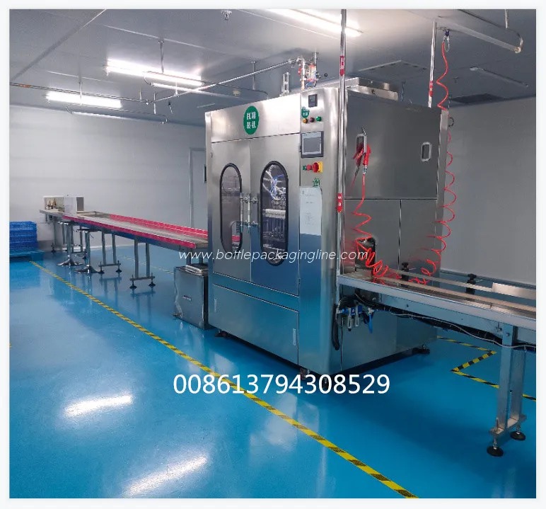 Bird's Nest glass bottle filling bottling sealing capping labeling packaging Production line machine equipment